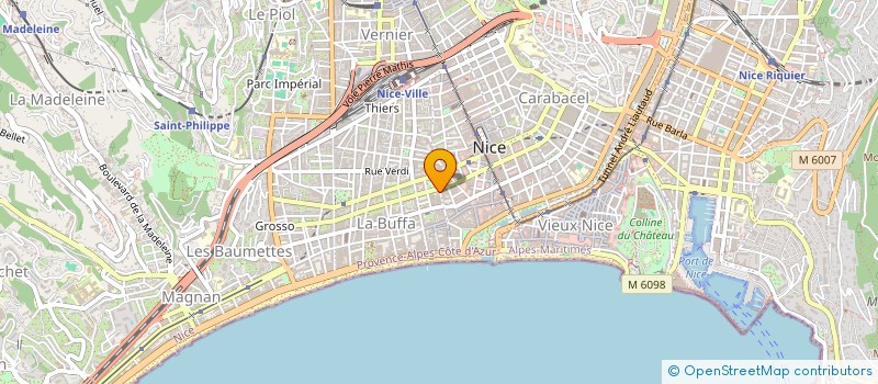 localisation de l'entreprise SOC DES CARNAVALIERS NICOIS à NICE