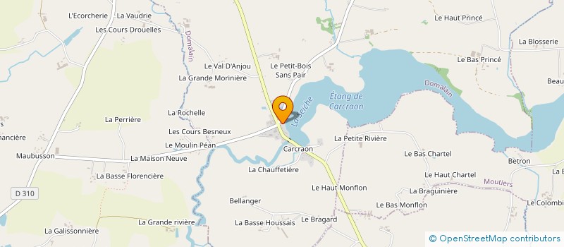 localisation de l'entreprise SOC DES CARRIERES DE CAMPBON  LOUVIGNE-DE-BAIS