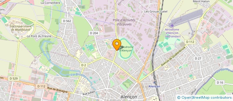 localisation de l'entreprise SOC DES COURSES D ALENCON à ALENCON