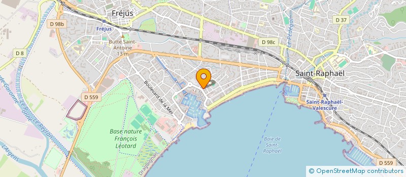 localisation de l'entreprise SOC DES DRS SAINMONT ZIMBA BENYAMIN DEMULLER à FREJUS