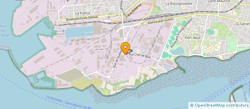 localisation de l'entreprise SOC DES ENTREPOTS DE L'ATLANTIQUE à LA ROCHELLE