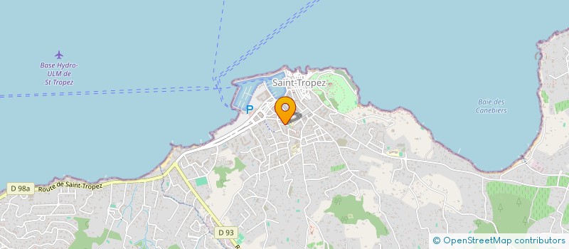 localisation de l'entreprise SOC DES ETABLISSEMENTS GERARD PERRIER  SAINT-TROPEZ