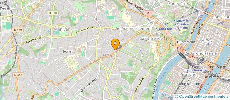 localisation de l'entreprise SOC DES ETABLISSEMENTS KACOU à LYON
