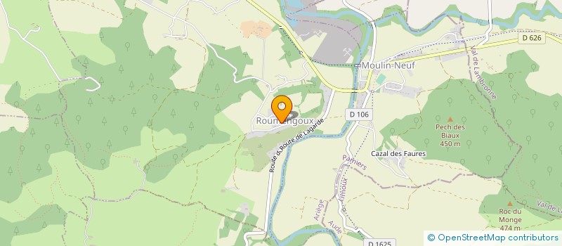localisation de l'entreprise SOC DES ETS RESCANIERES à ROUMENGOUX