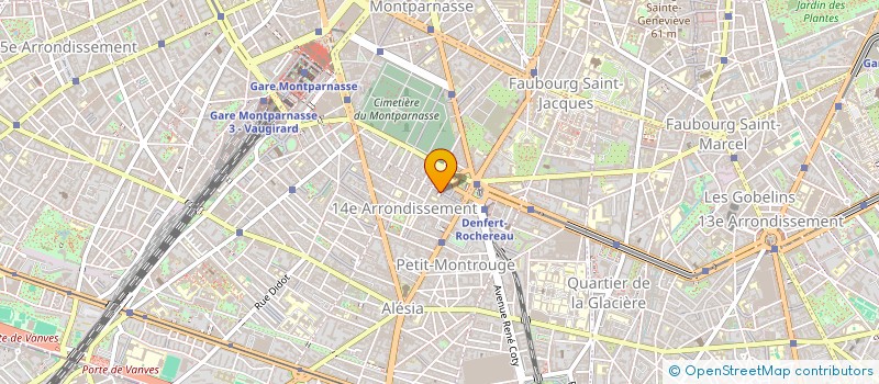 localisation de l'entreprise SOC DES FROMAGES DE TRADITION  PARIS