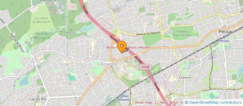 localisation de l'entreprise SOC DES GRATUITS DE GUYENNE ET GASCOGNE à PESSAC