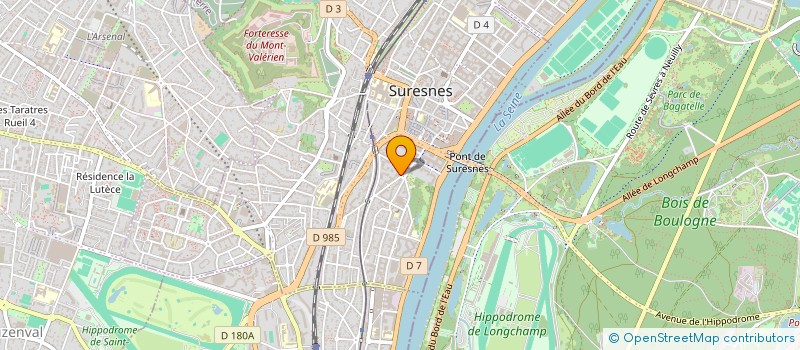 localisation de l'entreprise SOC DES INGENIEURS DE L AUTOMOBILE à SURESNES