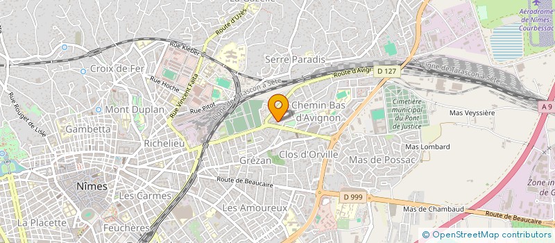localisation de l'entreprise SOC DES MAGASINS MARTIN à NIMES