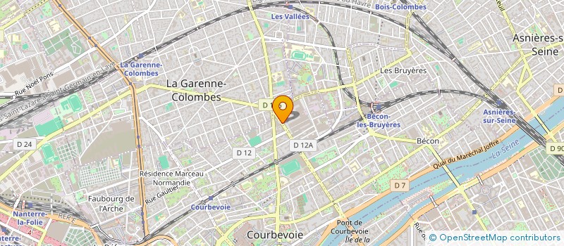 localisation de l'entreprise SOC DES MAISONS PHENIX PAYS DE LOIRE à COURBEVOIE