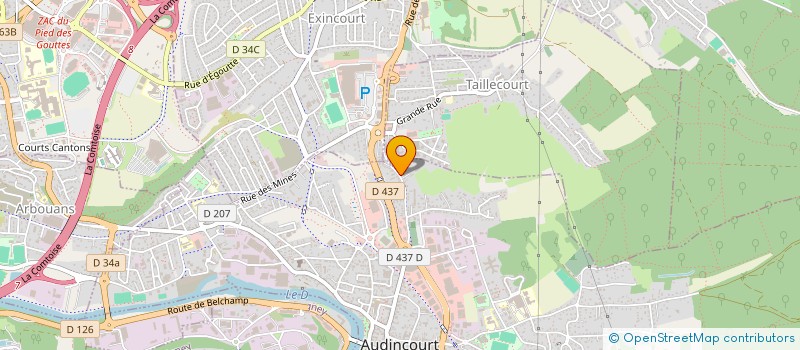 localisation de l'entreprise SOC DES PETROLES SCHELL BERRE  AUDINCOURT