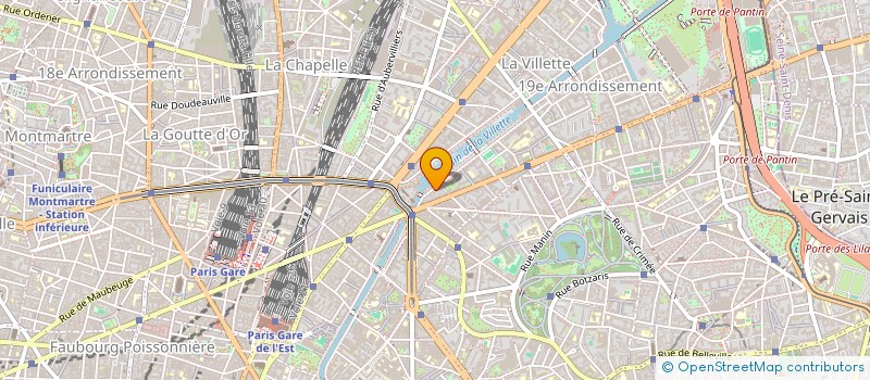 localisation de l'entreprise SOC DES REDACTEURS DU MONDE INTERACTIF  PARIS