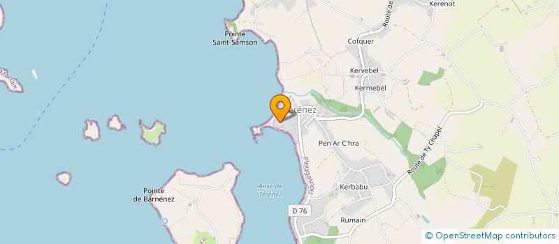 localisation de l'entreprise SOC DES REGATES DE TERENEZ  PLOUGASNOU