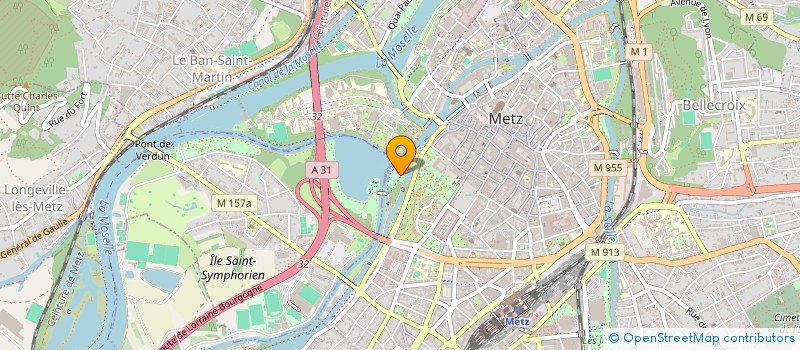 localisation de l'entreprise SOC DES REGATES MESSINES  METZ