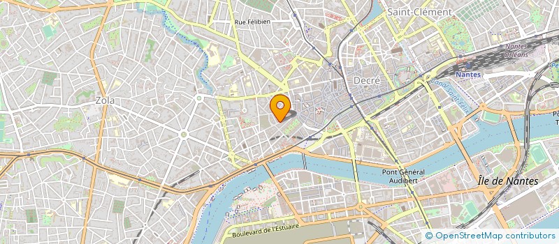 localisation de l'entreprise SOC DES SCIENCES NATURELLES DE L'OUEST à NANTES