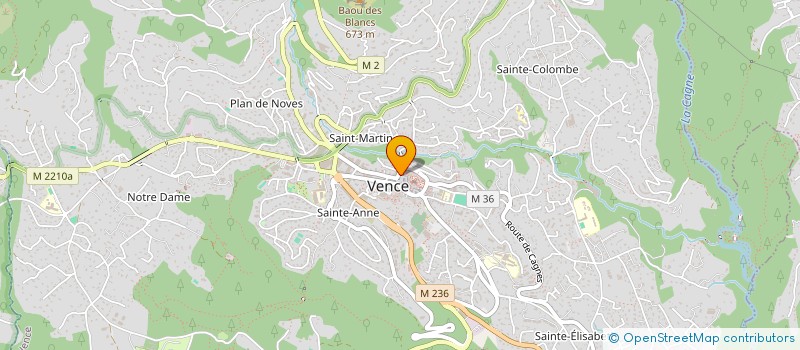 localisation de l'entreprise SOC DES SEIGNEURS  VENCE