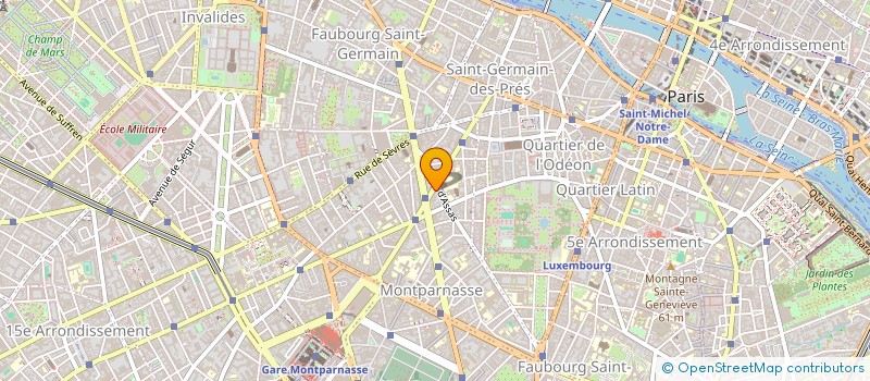 localisation de l'entreprise SOC DES SIRENES à PARIS