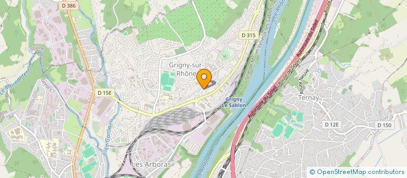 localisation de l'entreprise SOC DES TRANSPORTS CHEVASSU-DA SILVA  GRIGNY