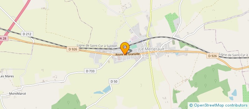 localisation de l'entreprise SOC DES TRANSPORTS MERLURIENS à LE MERLERAULT