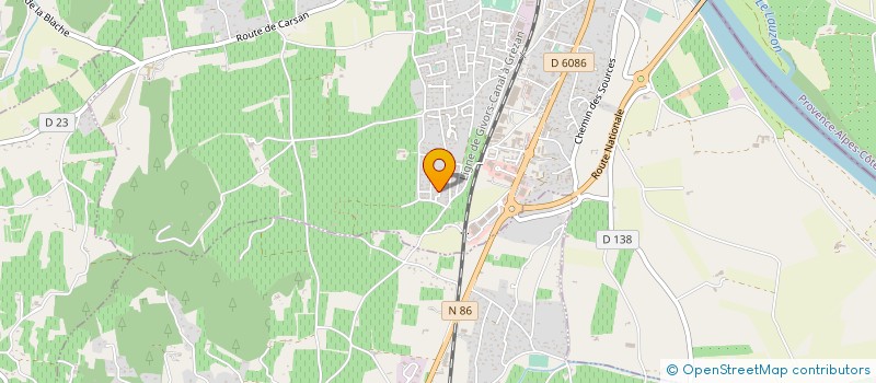 localisation de l'entreprise SOC DES TRANSPORTS PAILHON  SAINT-ALEXANDRE