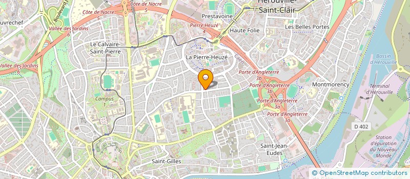 localisation de l'entreprise SOC DES TRAVAUX ELECTRIQUES DE NORMANDIE à CAEN