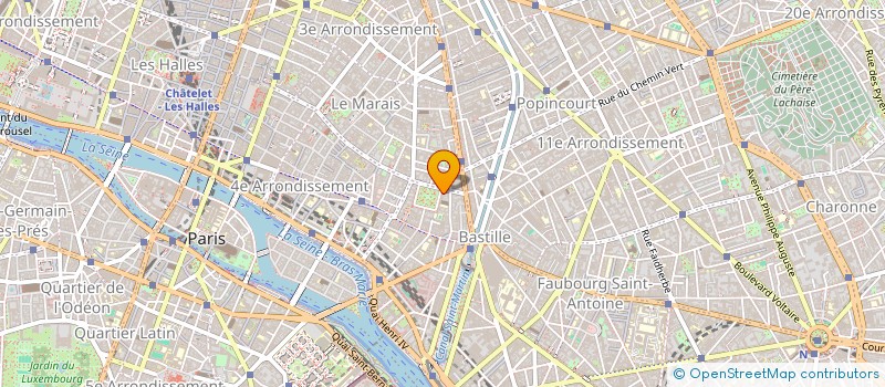 localisation de l'entreprise SOC DEVEAU PERE ET FILS COMM  PARIS