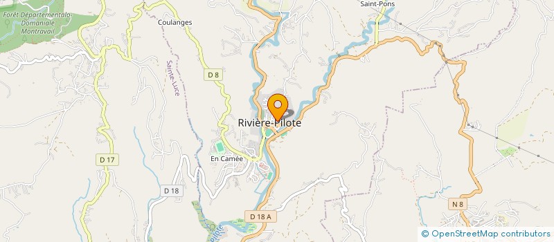 localisation de l'entreprise SOC DEVEL BUREAU INFORM  RIVIERE-PILOTE