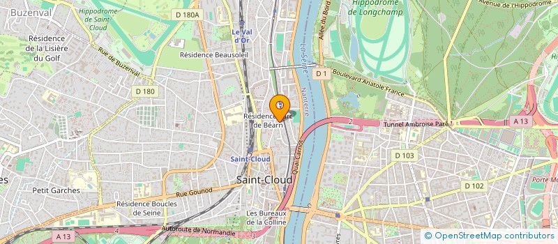 localisation de l'entreprise SOC DEVELOP PROMOTION MARCHES AFRICAINS à SAINT-CLOUD
