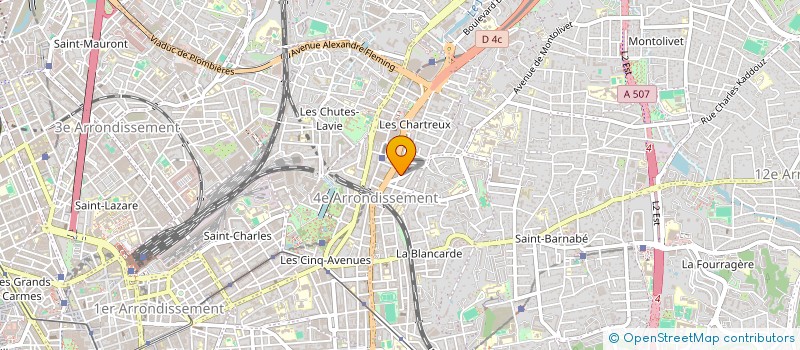localisation de l'entreprise SOC DEVELOP SERVICES INDUS ET TERTIAIRES à MARSEILLE