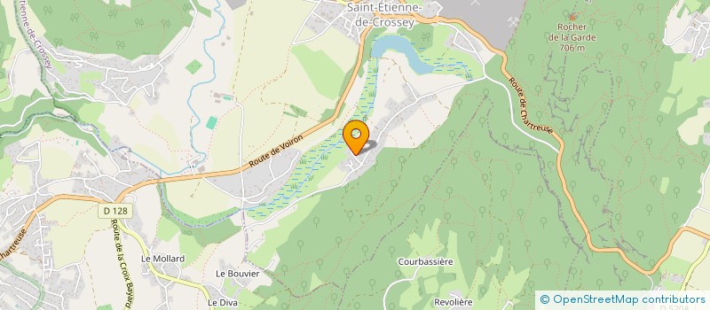 localisation de l'entreprise SOC DEVELOPP IMMOBIL REGION RHONE ALPES à SAINT-ETIENNE-DE-CROSSEY