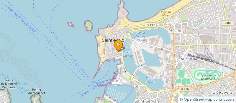 localisation de l'entreprise SOC DEVELOPP MAISON BAIE MONT ST MICHEL à SAINT-MALO