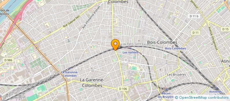 localisation de l'entreprise SOC DEVELOPP TRAV REPRES MATER ELECT à LA GARENNE-COLOMBES