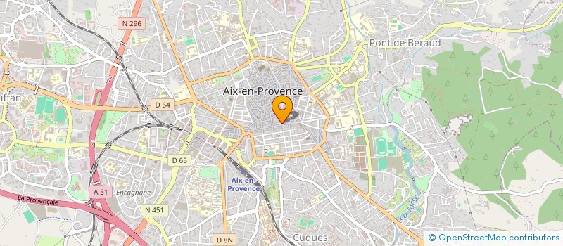 localisation de l'entreprise SOC DEVELOPPEMENT ET COMMERCIALE MERIDIO à AIX-EN-PROVENCE