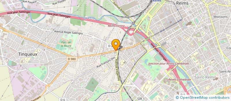 localisation de l'entreprise SOC DEVELOPPEMENT INTEGRATION BUREAU à REIMS
