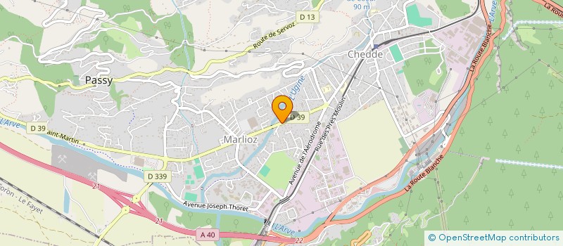 localisation de l'entreprise SOC DEVELOPPEMENT POLYCHIMIE à PASSY