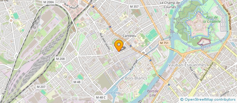 localisation de l'entreprise SOC DEVELOPPEMENT REGIONAL IMMOBILIER à LILLE