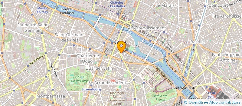 localisation de l'entreprise SOC DEVELOPPEMENT TOURISTIQUE HERMES  PARIS