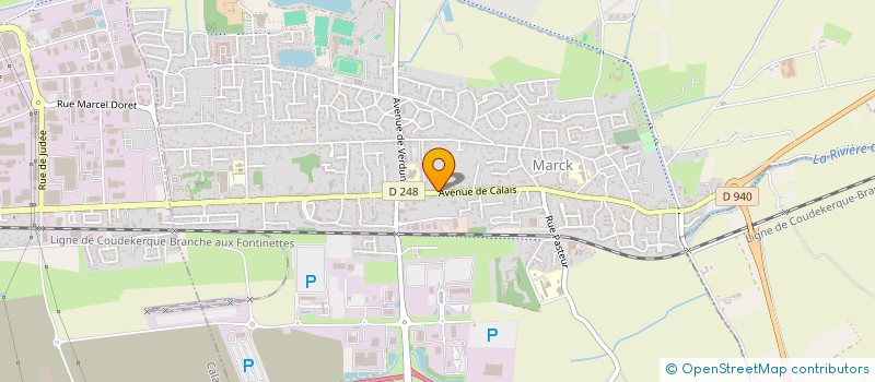 localisation de l'entreprise SOC DEVOS ET FILS à MARCK