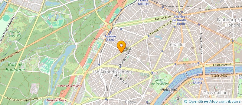 localisation de l'entreprise SOC DICOPARFUMS à PARIS