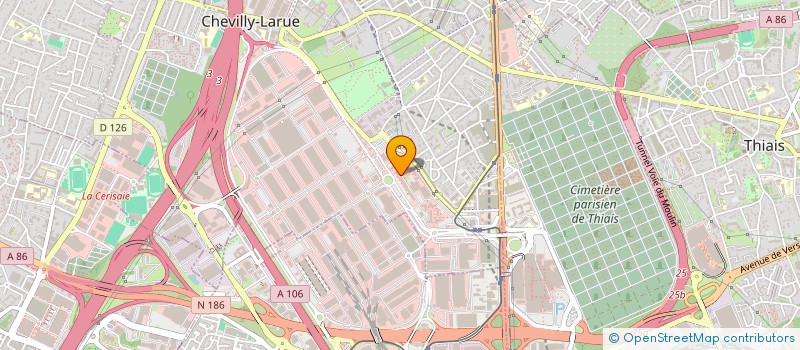 localisation de l'entreprise SOC DIFFUS MAGAS AUTOMAT PROXIMITE à CHEVILLY-LARUE