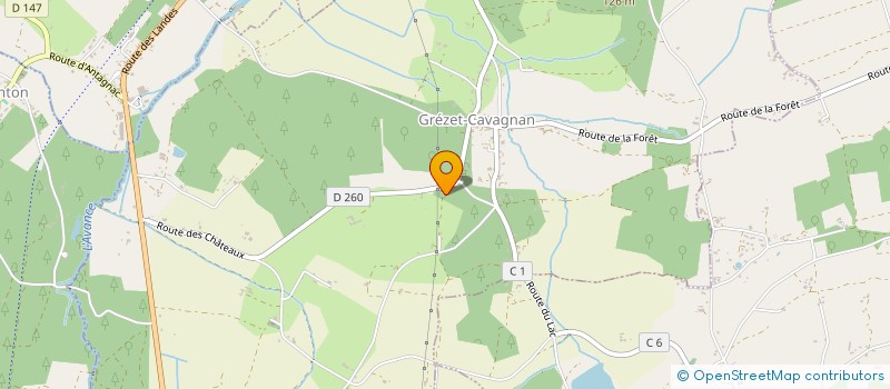 localisation de l'entreprise SOC DIFFUSION DE PRODUITS NATURELS à GREZET-CAVAGNAN