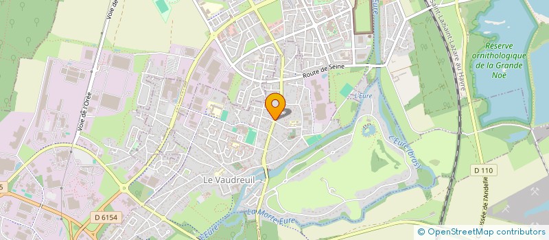 localisation de l'entreprise SOC DIFFUSION DE VINS ET SPIRITUEUX à LE VAUDREUIL