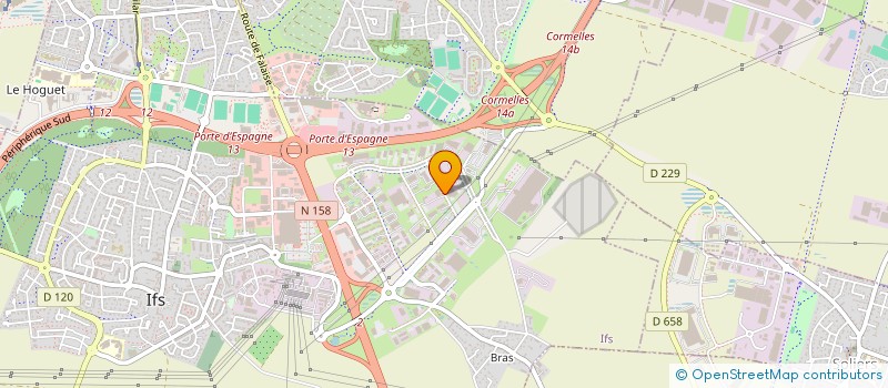 localisation de l'entreprise SOC DIFFUSION DES MAISONS ORNE à IFS
