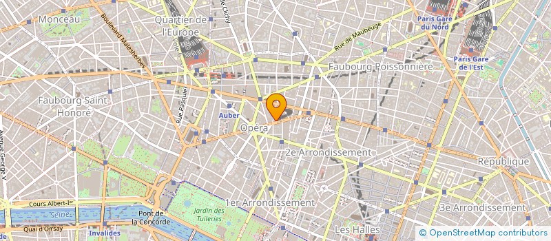 localisation de l'entreprise SOC DIFFUSION INFORMATIQUE ET TELEPHONIE à PARIS