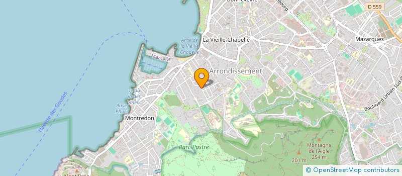 localisation de l'entreprise SOC DISTRI INTERNA PRODUITS ALIM CONSOM à MARSEILLE