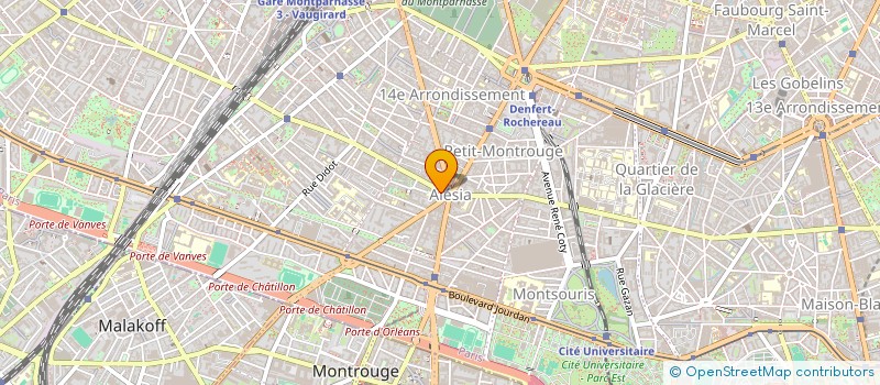 localisation de l'entreprise SOC DISTRI SELECT à PARIS