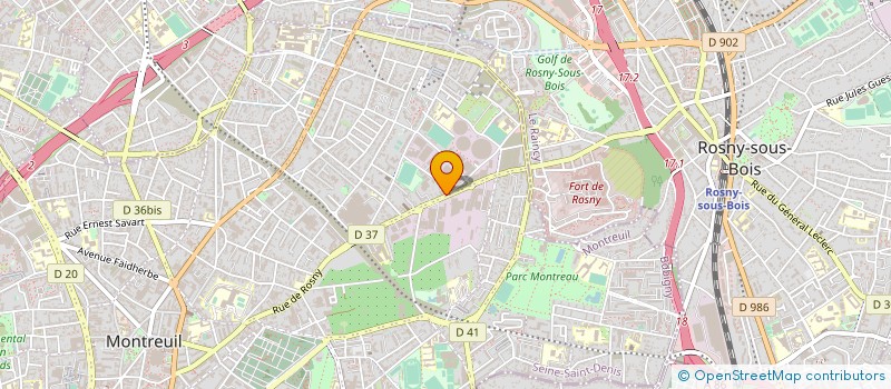 localisation de l'entreprise SOC DISTRIB FABRIC PARFUMERIE COSMETIQUE à MONTREUIL
