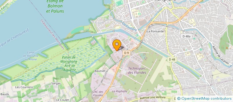 localisation de l'entreprise SOC DISTRIB MATERIEL INDUST ELECTRO MENA à MARIGNANE