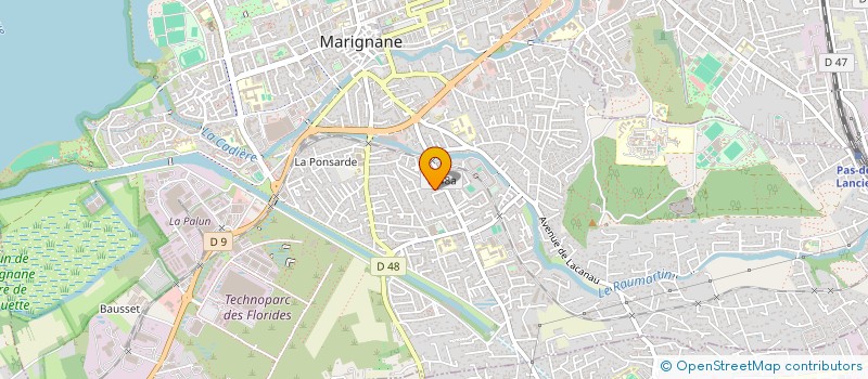 localisation de l'entreprise SOC DISTRIB MATERIELS EQUIPEMENTS TECHNI  MARIGNANE