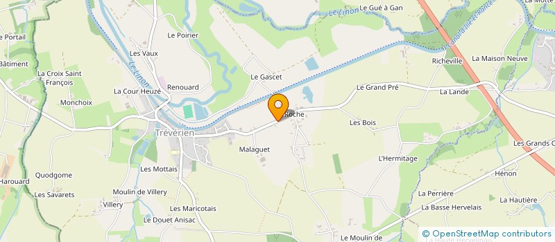localisation de l'entreprise SOC DISTRIB PROD NATURELS à TREVERIEN