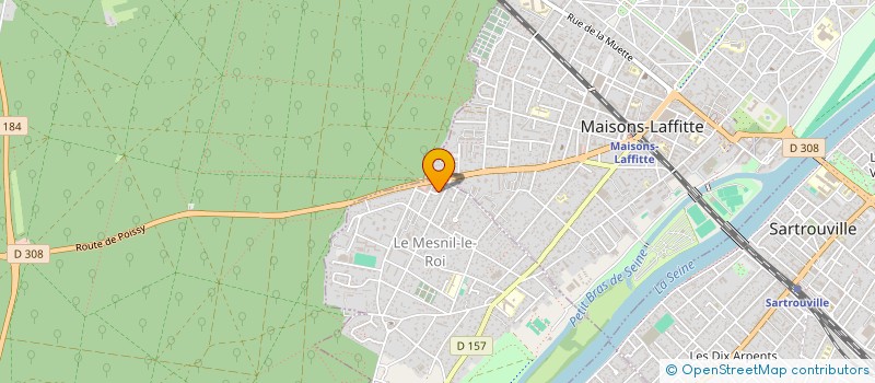 localisation de l'entreprise SOC DISTRIB PRODUITS ALIMENTAIRES à LE MESNIL-LE-ROI